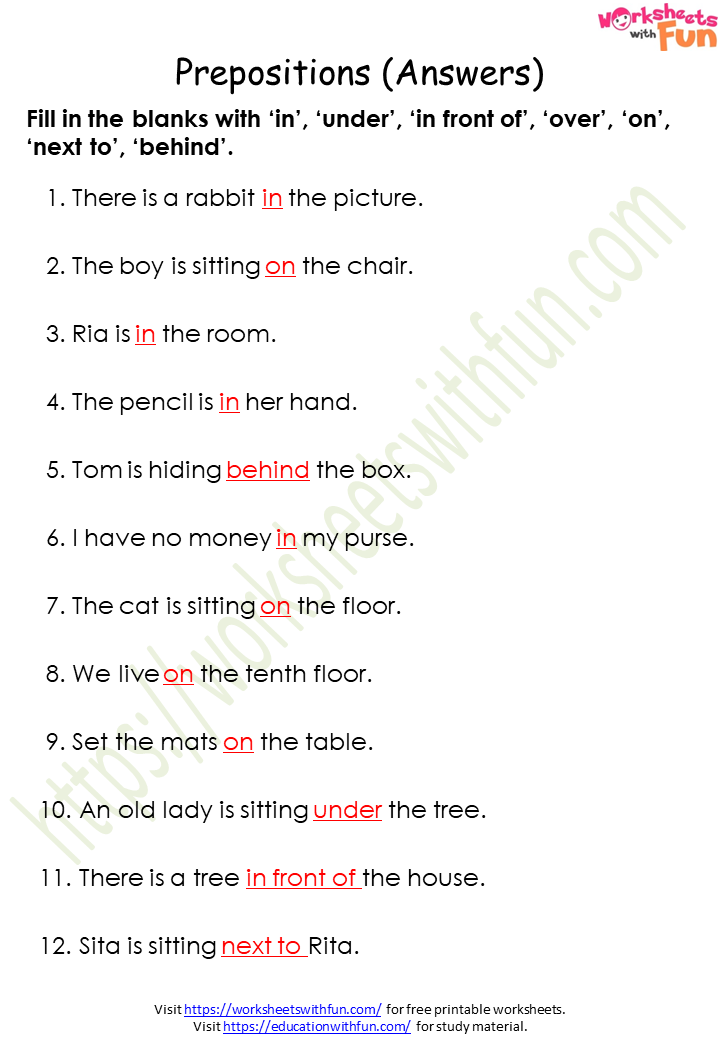 english-class-1-prepositions-worksheet-1-answers